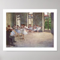 Edgar Degas | The Ballet Rehearsal