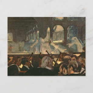 Edgar Degas   The ballet scene, Meyerbeer's opera Postcard
