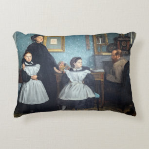 Edgar Degas - The Bellelli Family Decorative Cushion