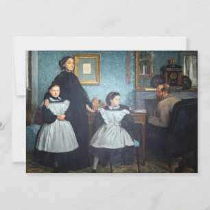 Edgar Degas - The Bellelli Family Invitation