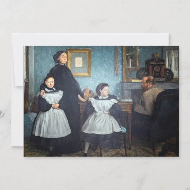 Edgar Degas - The Bellelli Family Invitation (Front)