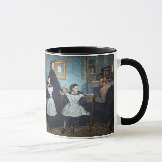 Edgar Degas - The Bellelli Family Mug (Right)