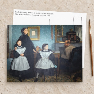 Edgar Degas - The Bellelli Family Postcard