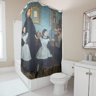 Edgar Degas - The Bellelli Family Shower Curtain
