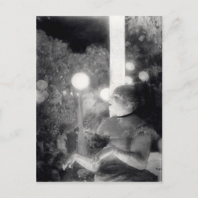 Edgar Degas | The Cafe Concert Postcard (Front)