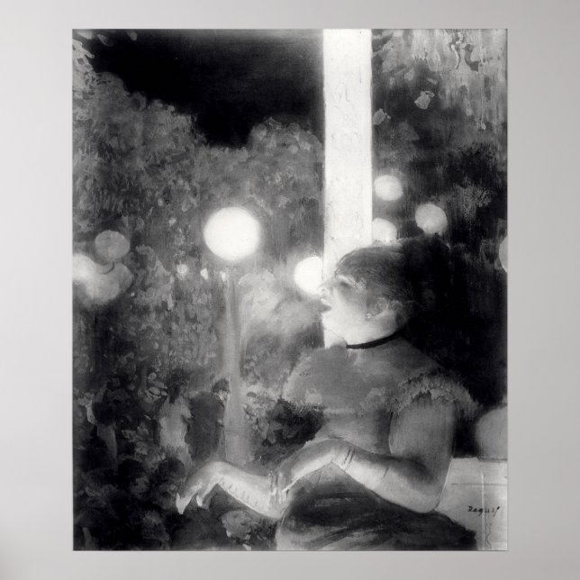 Edgar Degas | The Cafe Concert Poster (Front)