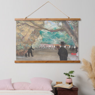 Edgar Degas The Curtain Dancers Art Wood Wall Hanging Tapestry