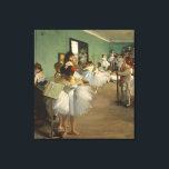 EDGAR DEGAS - The dance class 1874 Canvas Print<br><div class="desc">EDGAR DEGAS - The dance class 1874
Oil on canvas; reproduction</div>