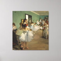 EDGAR DEGAS - The dance class 1874