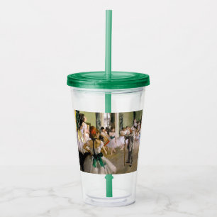Edgar Degas The Dance Class Acrylic Tumbler