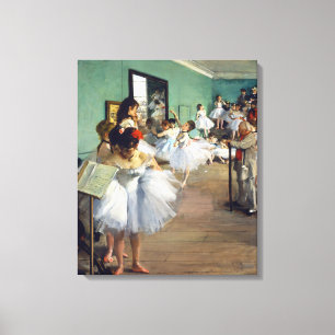 Edgar Degas - The Dance Class Canvas Print