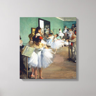 Edgar Degas - The Dance Class Canvas Print