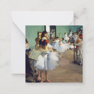 Edgar Degas - The Dance Class Card