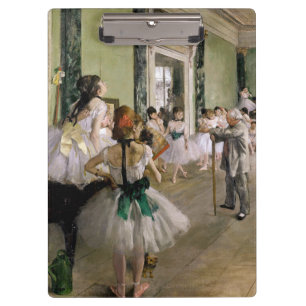 Edgar Degas - The Dance Class Clipboard