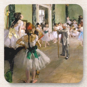 Edgar Degas The Dance Class Coaster