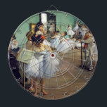 Edgar Degas - The Dance Class Dartboard<br><div class="desc">The Dance Class / La classe de danse - Edgar Degas in 1874</div>