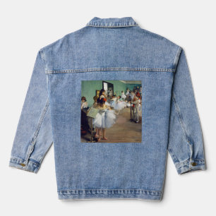 Edgar Degas - The Dance Class Denim Jacket