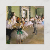 Edgar Degas The Dance Class