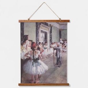 Edgar Degas The Dance Class Hanging Tapestry