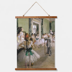 Edgar Degas - The Dance Class Hanging Tapestry