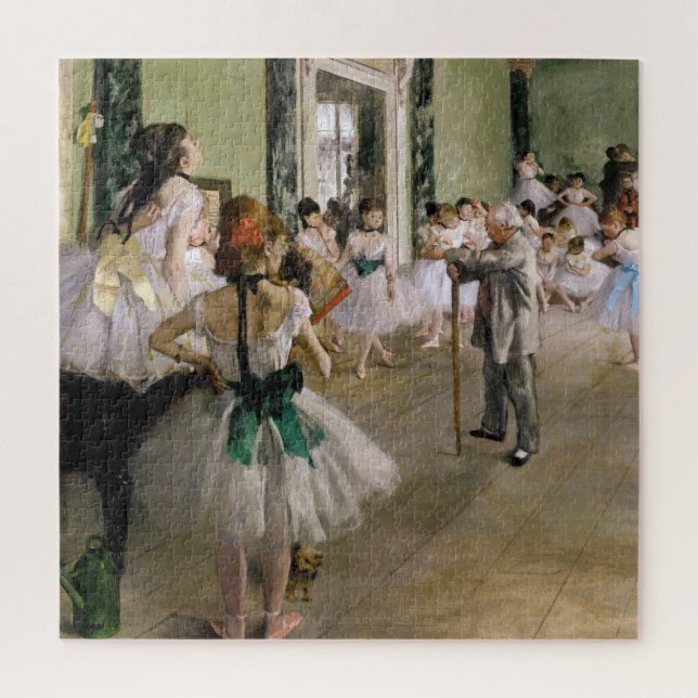Edgar Degas - The Dance Class Jigsaw Puzzle (Vertical)
