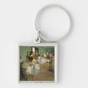Edgar Degas The Dance Class Key Ring