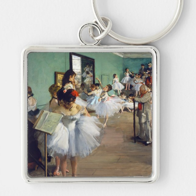 Edgar Degas - The Dance Class Key Ring (Front)