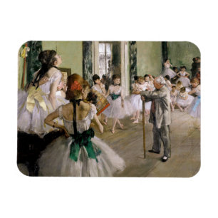 Edgar Degas - The Dance Class Magnet