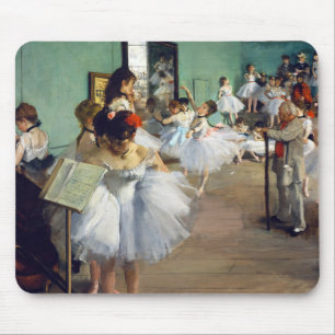 Edgar Degas - The Dance Class Mouse Mat