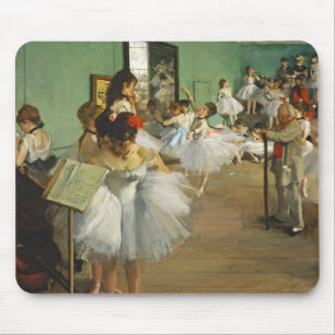 Edgar Degas The Dance Class Mouse Mat