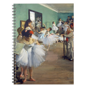 Edgar Degas - The Dance Class Notebook