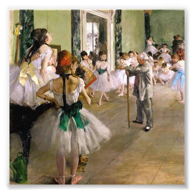 Edgar Degas The Dance Class Photo Print (Front)