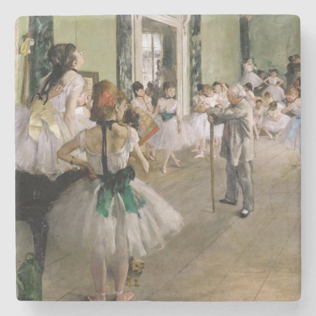 Edgar Degas - The Dance Class Stone Coaster (Front)