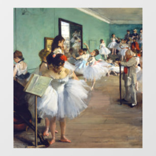 Edgar Degas - The Dance Class Window Cling