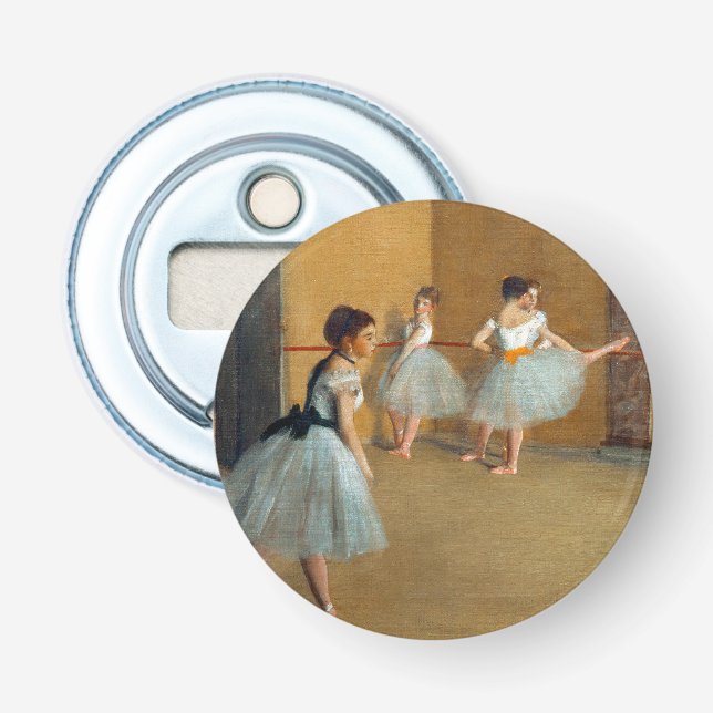 Edgar Degas The Dance Foyer at the Opera Bottle Opener (Front)