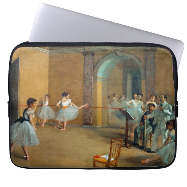 Edgar Degas The Dance Foyer at the Opera Laptop Sleeve (Front)