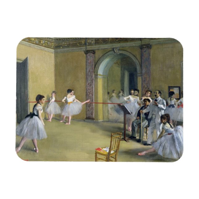 Edgar Degas | The Dance Foyer at the Opera Magnet (Horizontal)