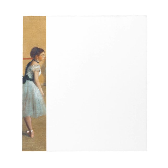 Edgar Degas The Dance Foyer at the Opera Notepad (Front)