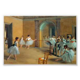 Edgar Degas The Dance Foyer at the Opera Photo Print