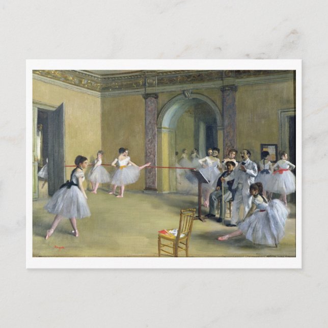 Edgar Degas | The Dance Foyer at the Opera Postcard (Front)