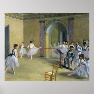 Edgar Degas   The Dance Foyer at the Opera Poster