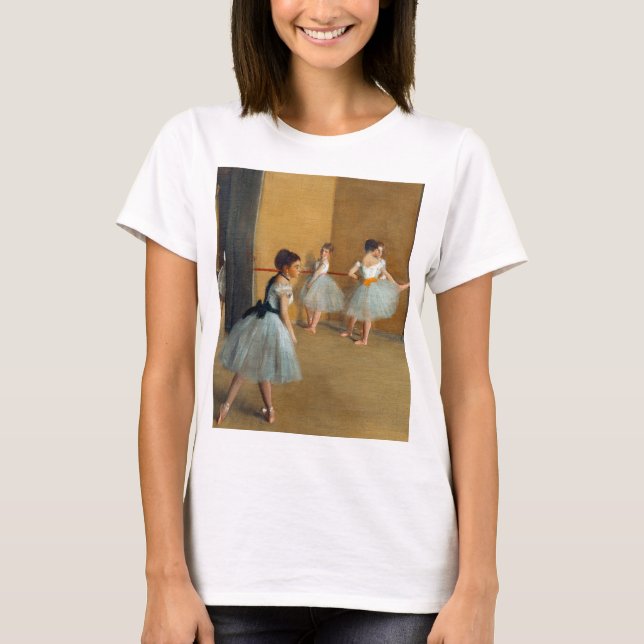 Edgar Degas The Dance Foyer at the Opera T-Shirt (Front)