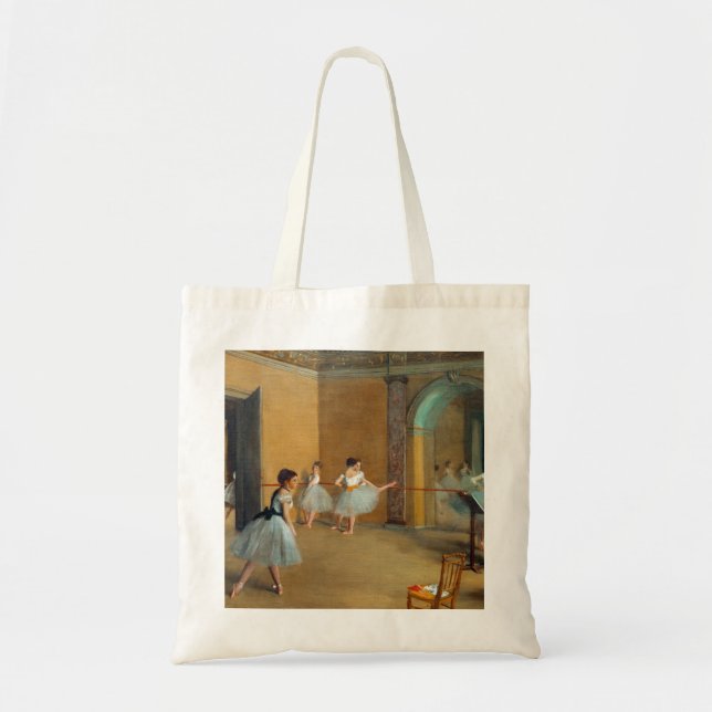 Edgar Degas The Dance Foyer at the Opera Tote Bag (Front)