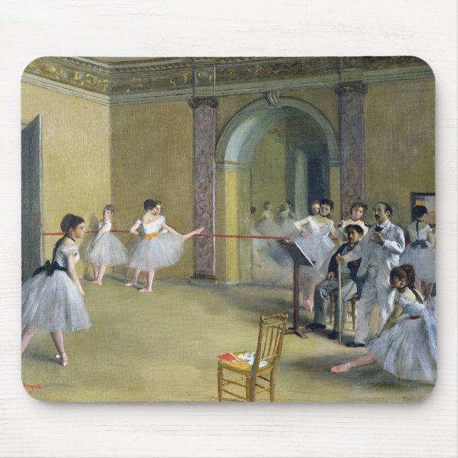 Edgar Degas | The Dance Foyer Mouse Mat (Front)