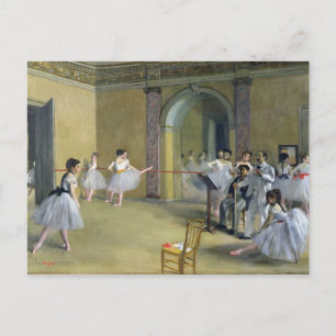 Edgar Degas   The Dance Foyer Postcard