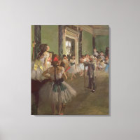 Edgar Degas | The Dancing Class, c.1873-76