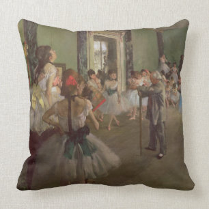Edgar Degas   The Dancing Class, c.1873-76 Cushion