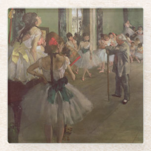 Edgar Degas The Dancing Class, c.1873-76 Glass Coaster
