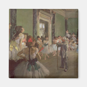 Edgar Degas   The Dancing Class, c.1873-76 Magnet