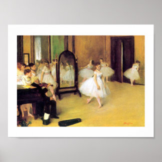 Edgar Degas | The Dancing Class Poster